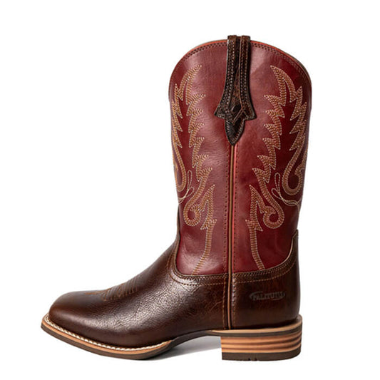 Red Leather Cowboy Boots for Women Comfortable Stylish Western Boots