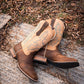 Stylish Embroidered Men’s Western Cowboy Boots Heritage Roughstock