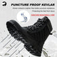 Stylish High Top Steel Toe Boots for Men
