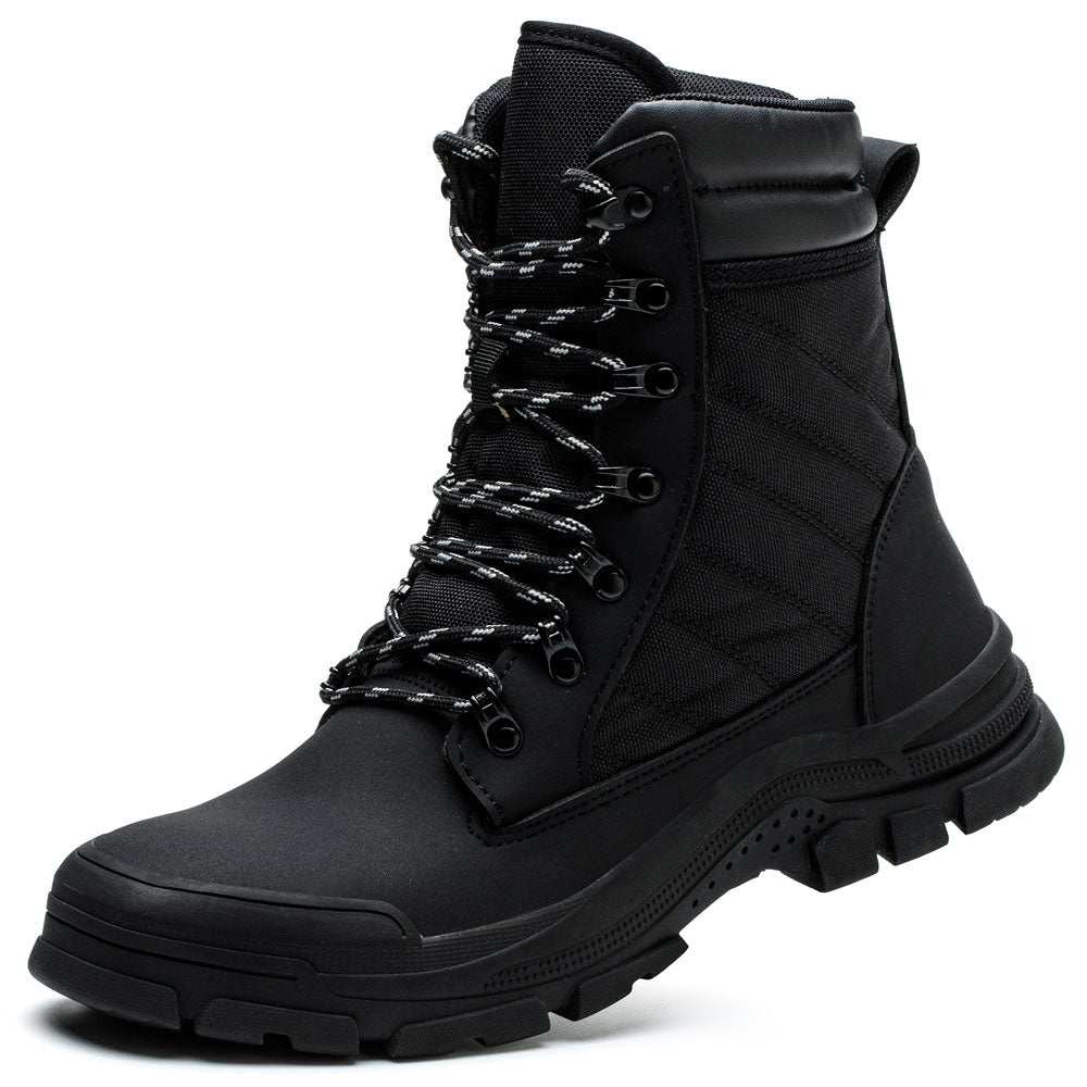 Stylish High Top Steel Toe Boots for Men
