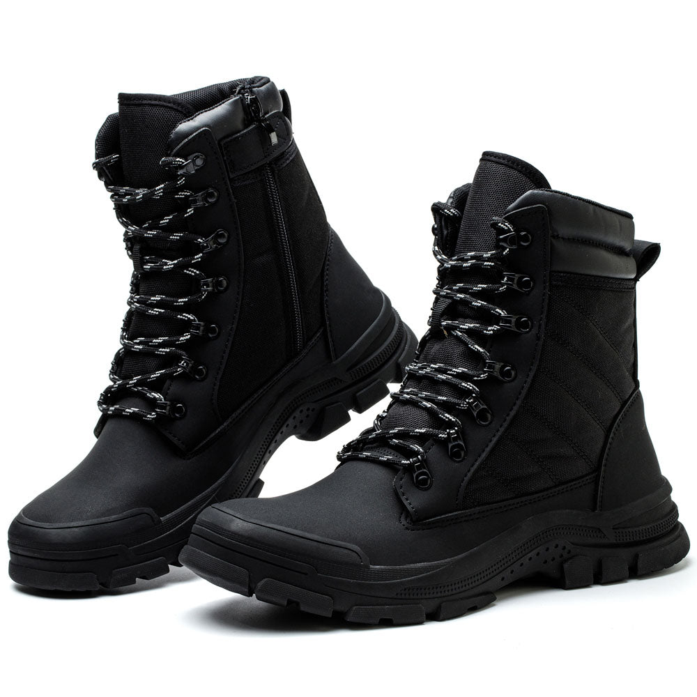 Stylish High Top Steel Toe Boots for Men