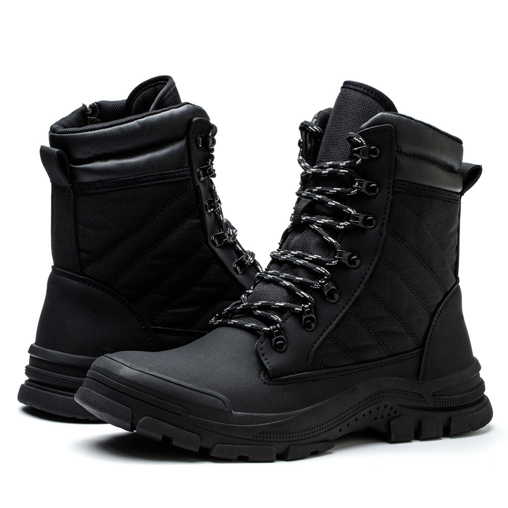 Stylish High Top Steel Toe Boots for Men