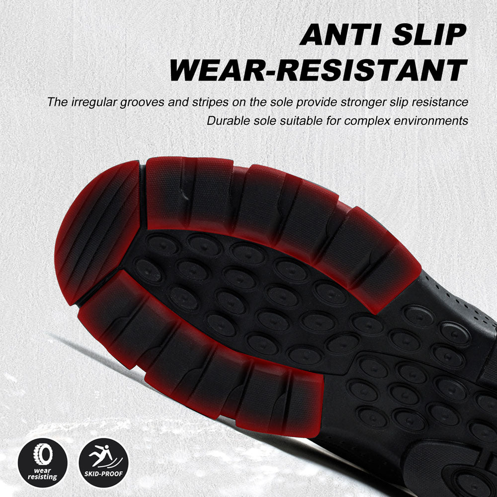 Stylish High Top Steel Toe Boots for Men