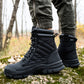 Stylish High Top Steel Toe Boots for Men