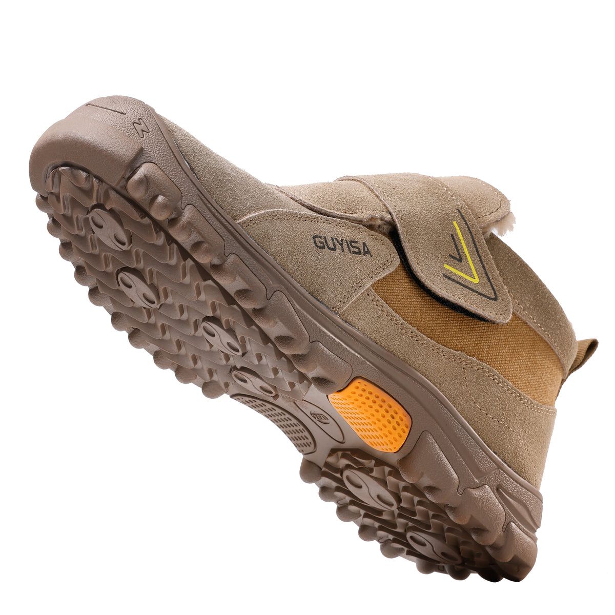Warm Lined Slip On Steel Toe Work Shoes