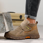 Warm Lined Slip On Steel Toe Work Shoes