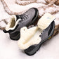 Warm Wool Lined High Top Steel Toe Work Boots