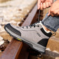 Warm Wool Lined High Top Steel Toe Work Boots