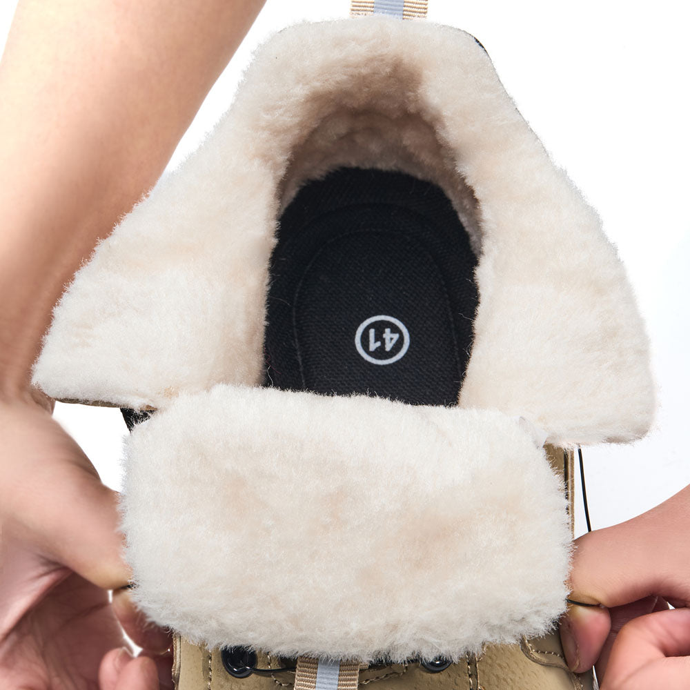 Men’s Winter Insulated Steel Toe Safety Work Boots