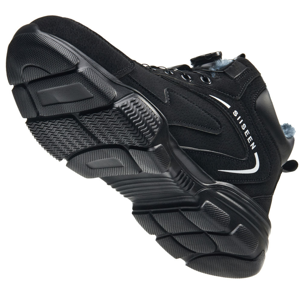 Men’s Winter Insulated Steel Toe Safety Work Boots