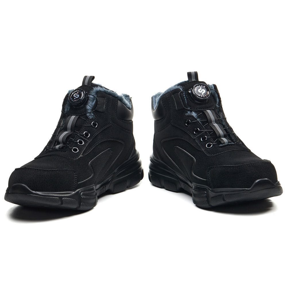 Men’s Winter Insulated Steel Toe Safety Work Boots