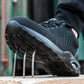DS9192 Comfortable Steel Toe Shoes Anti Fatigue Black