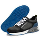 DS1132 Lightweight Stylish Steel Toe Shoes Black/Blue