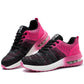 DSK8 Lightweight Women's Steel Toe Work Shoes Pink
